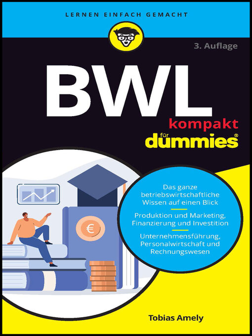 Title details for BWL kompakt für Dummies by Tobias Amely - Available